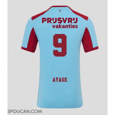 Muški Nogometni Dres Feyenoord Ayase Ueda #9 Rezervni 2025-26 Kratak Rukav Muški Nogometni Dres Feyenoord Ayase Ueda #9 Rezervni 2025-26 Kratak Rukav